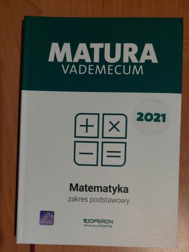Zdjęcie oferty: Matura matematyka vademecum zakres podstawowy 2021