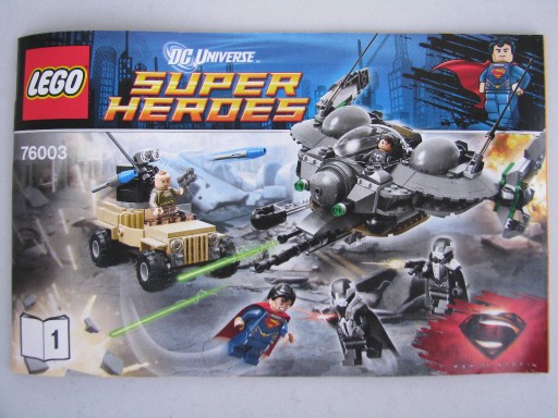 Zdjęcie oferty: Lego 76003 DC Universe SUPER HEROES NOWY