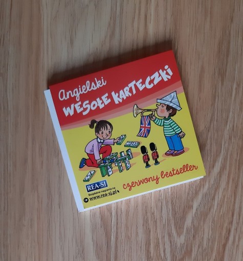 Zdjęcie oferty: Angielski wesołe karteczki. Czerwony bestseller