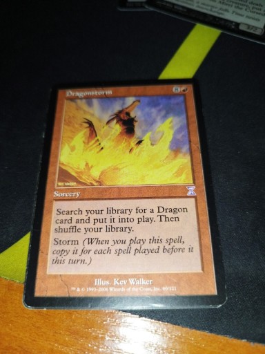 Zdjęcie oferty: dragonstorm mtg karta