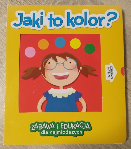 Zdjęcie oferty: Jaki to kolor - książka edukacyjna 