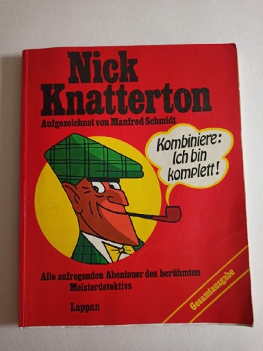 Zdjęcie oferty: Nick Knatterton Manfred Schmidt komiks 1983 