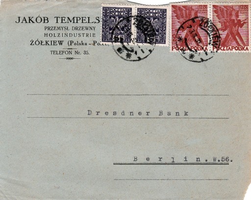 Zdjęcie oferty: PMW, Jakób Templesmann, Żółkiew 1931 r.