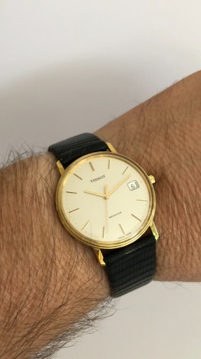 Zdjęcie oferty: Tissot Seastar, złoty zegarek męski 18K, Au750