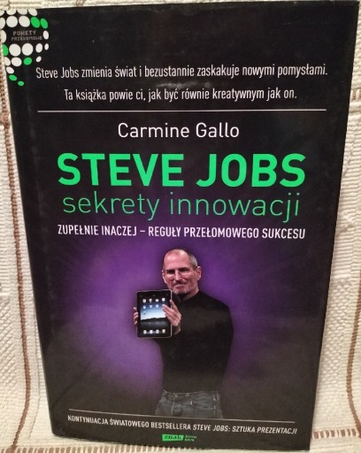 Zdjęcie oferty: Steve Jobs. Sekrety Innowacji