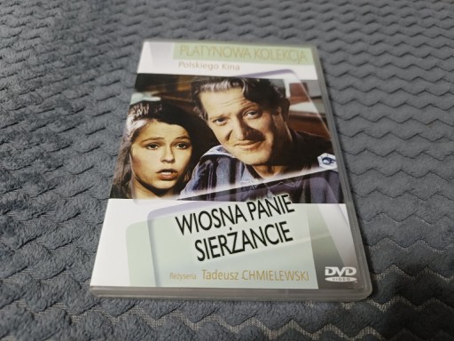Zdjęcie oferty: Film DVD Wiosna Panie Sierżancie Tadeusz Chmielews