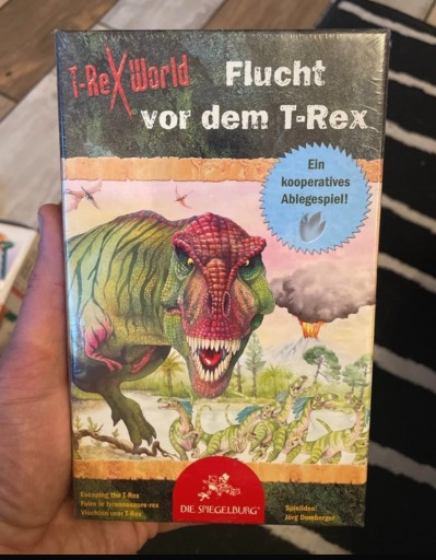 Zdjęcie oferty: Nowa gra planszowa Die Spiegelburg, Ucieczka T-Rex