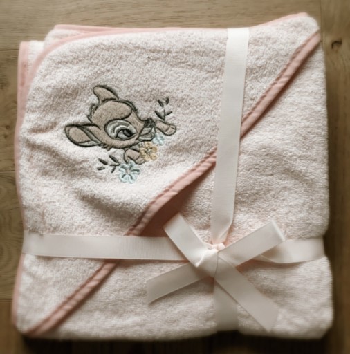 Zdjęcie oferty: Ręcznik kąpielowy okrycie 80x80 da niemowlaka 