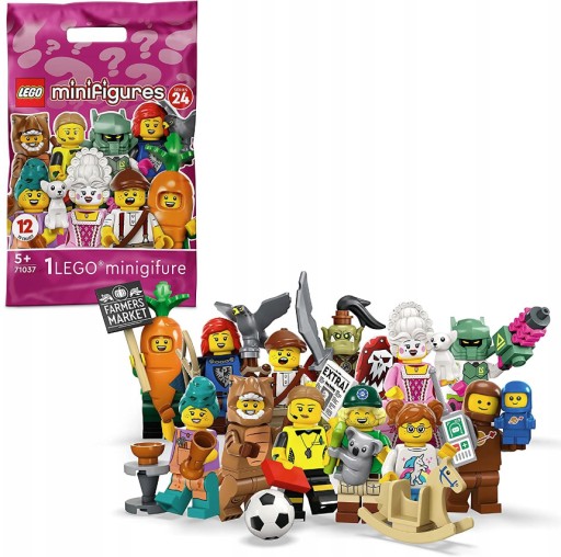 Zdjęcie oferty: LEGO MINIFIGURES - SERIA 24 (71037) 
