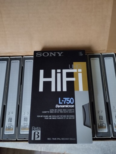 Zdjęcie oferty: 10X Sony Betamax L750