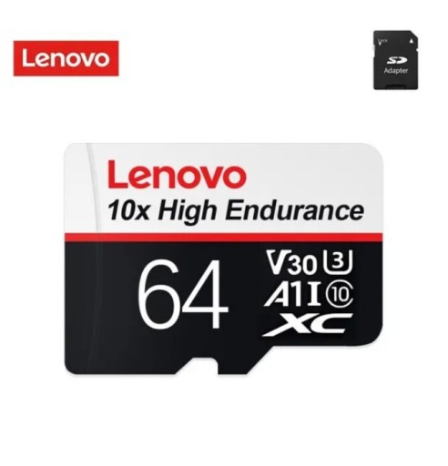 Zdjęcie oferty: Karta LENOVO microSD 64 GB klasa 10 +GRATIS 