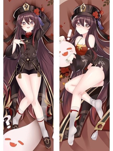 Zdjęcie oferty: Genshin Impact Hu Tao 140x40cm poszewka Dakimakura