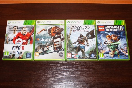 Zdjęcie oferty: Pakiet gier Xbox 360 (uszkodzone - czytaj opis)