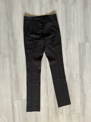 Zdjęcie oferty: Yves Saint Laurent Uniform Spodnie czarne proste