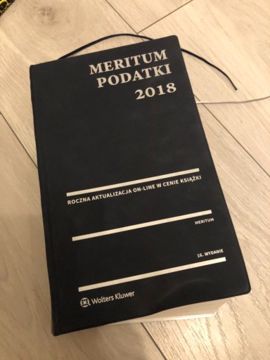 Zdjęcie oferty: Meritum Podatki 2018