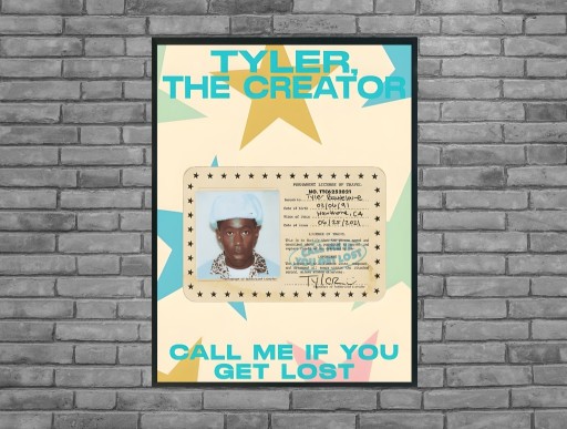 Zdjęcie oferty: Plakat tyler the creator call me if you get lost