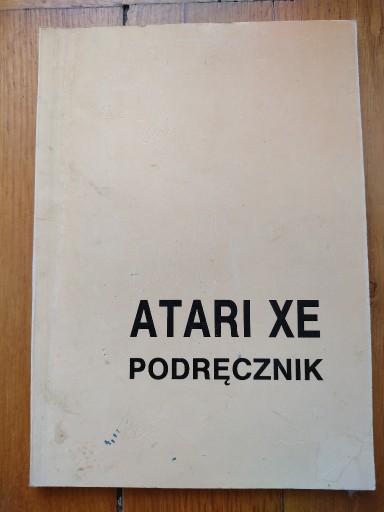 Zdjęcie oferty: ATARI XE - podręcznik