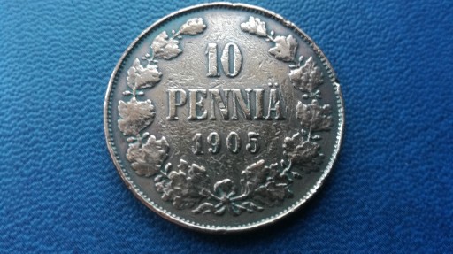 Zdjęcie oferty: Finlandia 10 pennia 1905