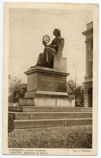 Zdjęcie oferty: Warszawa Pomnik Kopernika Wołyński