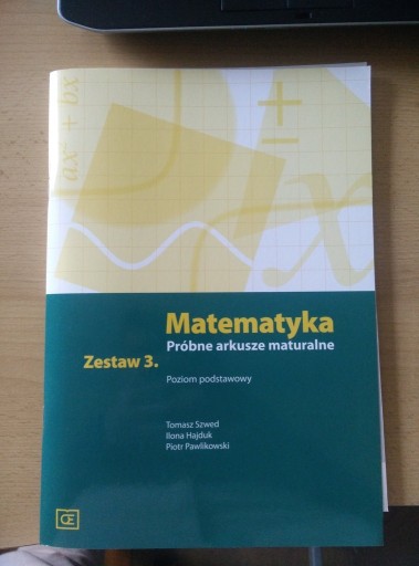 Zdjęcie oferty: Próbne arkusze maturalne Matematyka Podstawowa