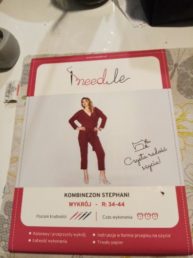 Zdjęcie oferty: Wykrój ineedlle kombinezon stephani