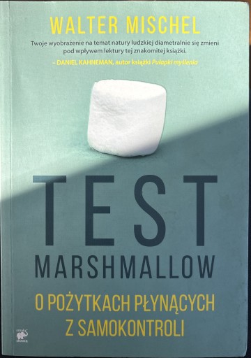 Zdjęcie oferty: Test Marshmallow Walter Mischel