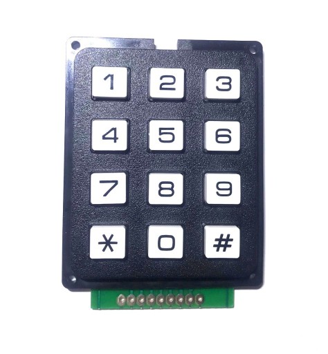 Zdjęcie oferty: Klawiatura Biała 3x4 Arduino 12 3 x 4 MCAK304NBWB