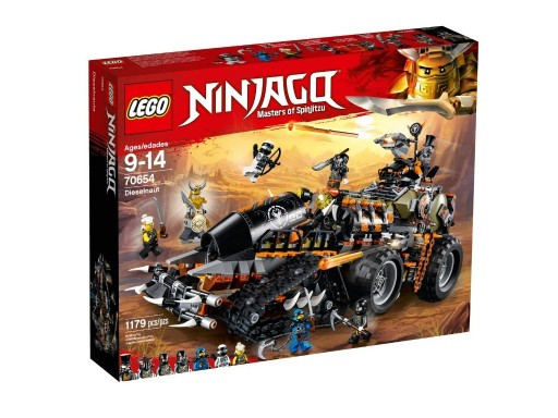 Zdjęcie oferty: LEGO Ninjago 70654 - Dieselnauta (z przesyłką)