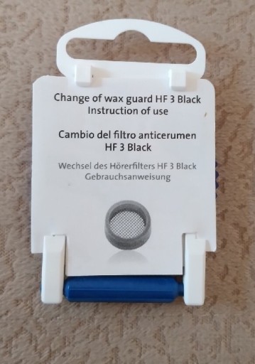 Zdjęcie oferty: Filtr do aparatu słuchowego HF 3