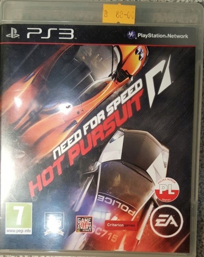 Zdjęcie oferty: Need for Speed Hot Pursuit PS3 PL