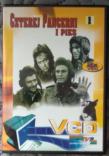 Zdjęcie oferty: Czterej Pancerni i Pies film VCD