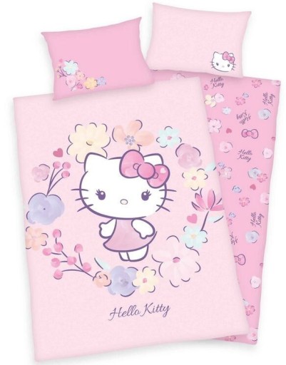 Zdjęcie oferty: Pościel dziecięca Hello Kitty 100x135cm