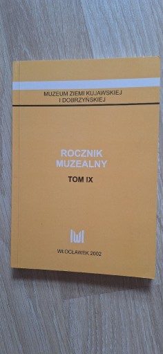 Zdjęcie oferty: Rocznik muzealny T IX muzeum ziemi kujawskiej