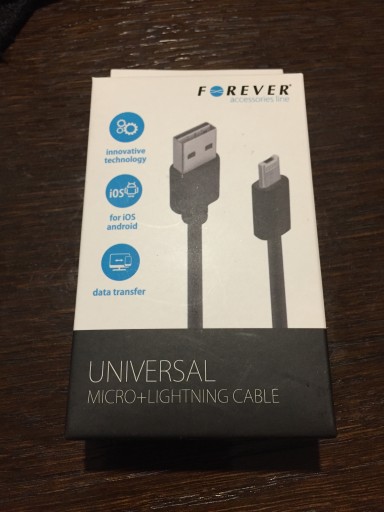 Zdjęcie oferty: Kabel iphone Usb-micro USB , USB -lightning  