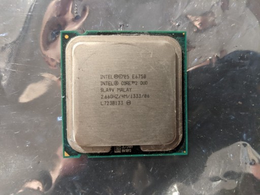 Zdjęcie oferty: Procesor Intel Core 2 Duo E6750 2 x 2,66 GHz