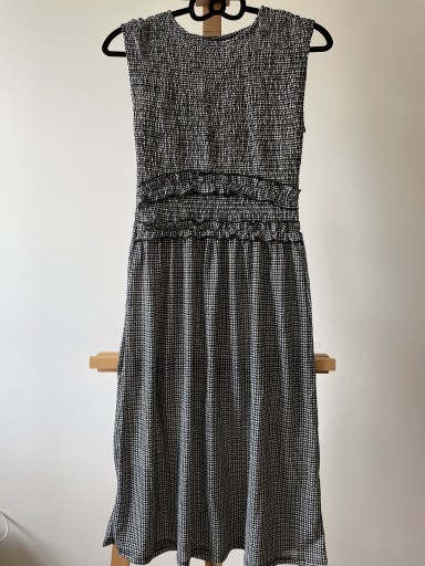 Zdjęcie oferty: Nowa sukienka Zara, czarno-biała, rozm.M