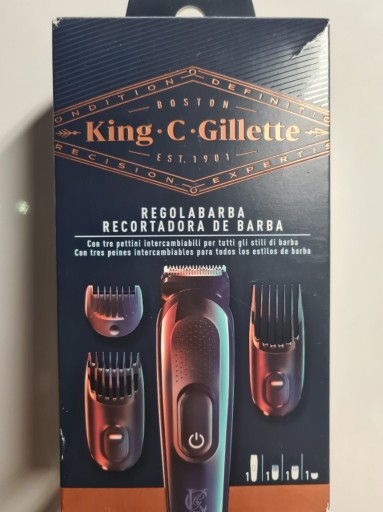 Zdjęcie oferty: King C Gillette Trymer do zarostu 