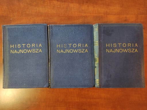 Zdjęcie oferty: Historia Najnowsza 3 Tomy Mościcki, Cynarski 1939