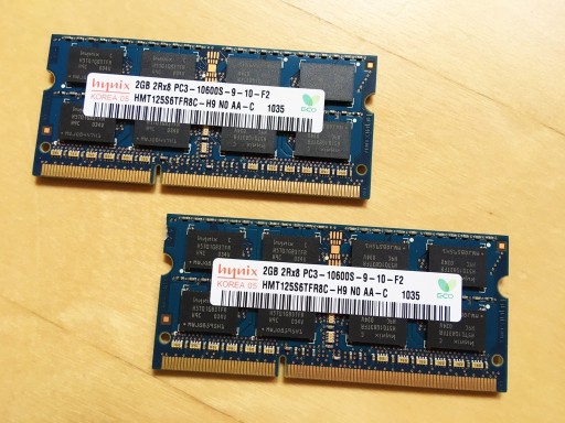 Zdjęcie oferty: Pamięci RAM Dual Hynix 4GB (2x2GB) 