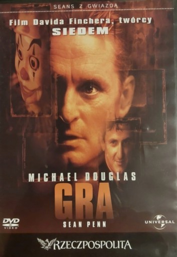Zdjęcie oferty: Film GRA | MICHAEL DOUGLAS  LEKTOR,  DVD 