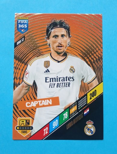 Zdjęcie oferty: Panini FIFA 365 2024 Captain LUKA MODRIC