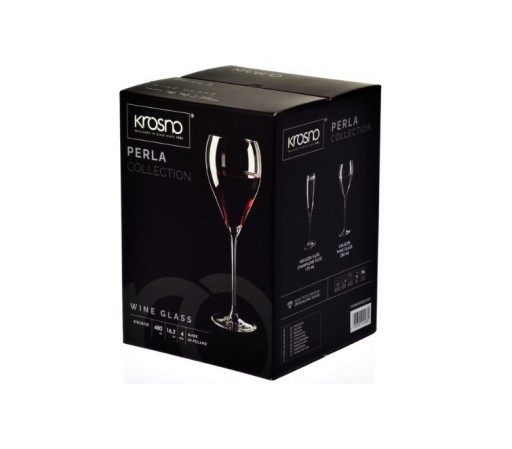 Zdjęcie oferty: Kieliszki do wina Krosno Glass Perla 480 ml