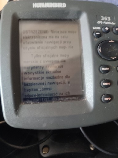 Zdjęcie oferty: Echosonda humminbirol 363 Fishfinder 