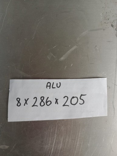 Zdjęcie oferty: Blacha aluminiowa 8 mm 300x200 Formatka