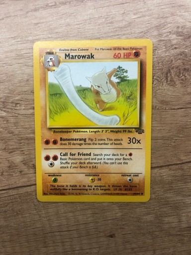 Zdjęcie oferty: Karta Pokemon Marowak Jungle 39/64
