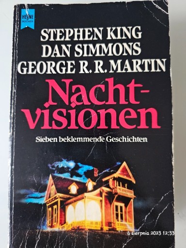 Zdjęcie oferty: S. Kinf, D. Simmons .. "Nachtvisionen"