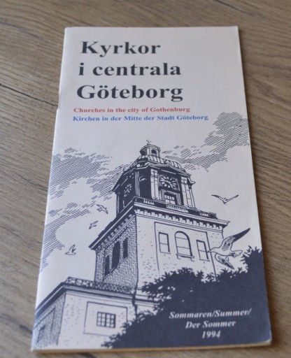 Zdjęcie oferty: Kyrkor i centrala Göteborg- 1994