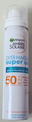 Zdjęcie oferty: Garnier Ambre Solaire Mgiełka Ochronna do Twarzy 