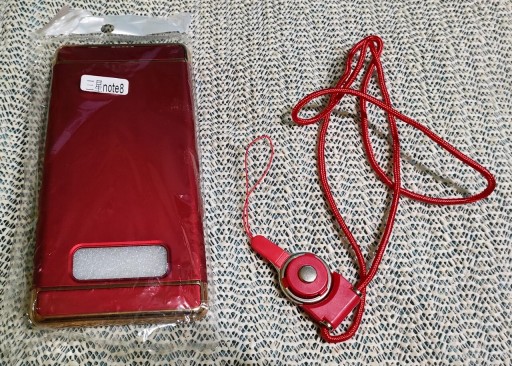 Zdjęcie oferty: Etui Samsung Galaxy Note 8 Czerwone