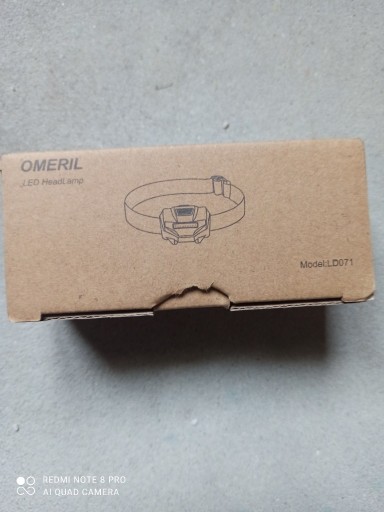 Zdjęcie oferty: LATARKA CZOŁOWA OMERIL LED HEADLAMP LD071